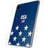 USA Flag Stars iPad Pro 11in (2024) Clear Case